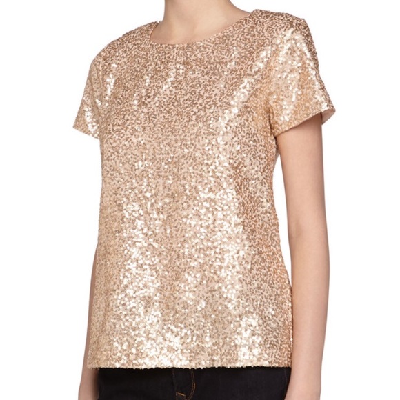 french connection sequin top